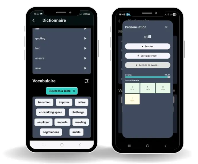 Parlez comme l&#39;expert que vous êtes Affinez l’usage des termes propres à votre domaine. Maîtrisez le vocabulaire spécifique à votre secteur. Renforcez votre crédibilité à chaque interaction.